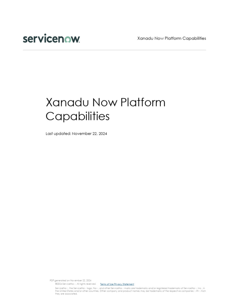 Xanadu Now Platform Capabilities Mid Server 2024-11-22-08-36-31 | PDF ...