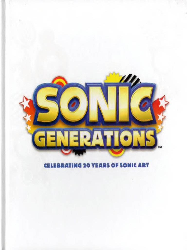 Sonic Generations Collectors Edition Art Book | PDF | Sociétés de ...