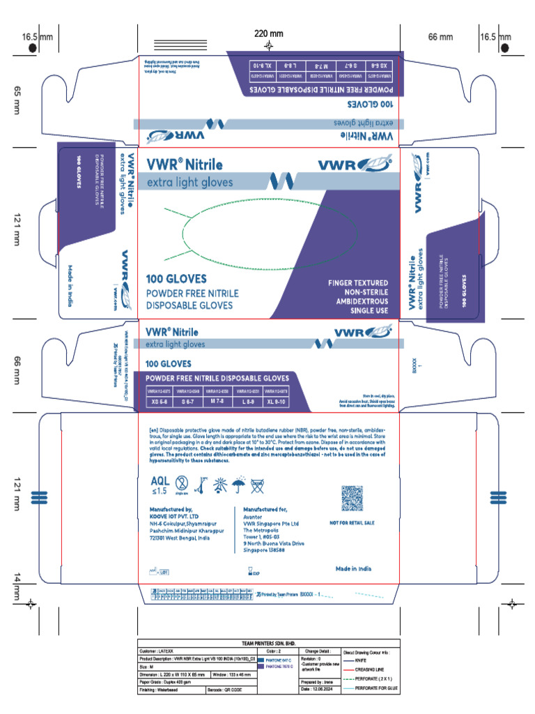 Gloves Box For VWR - Universal | PDF