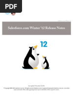 Download Sales Force Winter12 Release Notes by Rakesh Chhatani SN79544121 doc pdf
