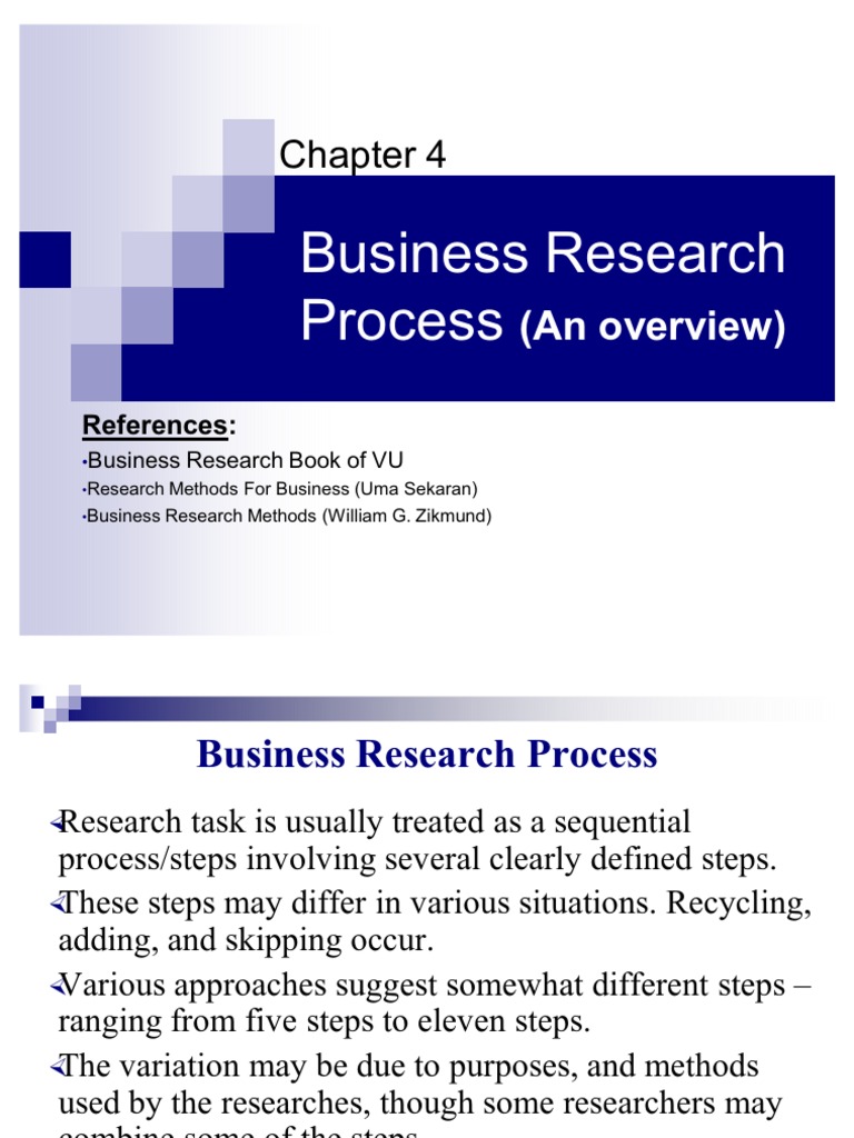 Business Research Process Overview | PDF | Scientific Method | Hypothesis