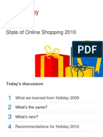 2010 State of Holiday Shopping