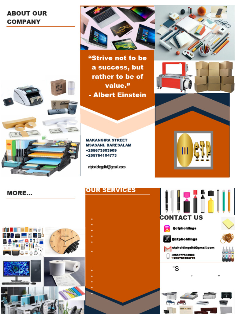 CTP Group: Office Automation Solutions | PDF | Graphic Design | Computing