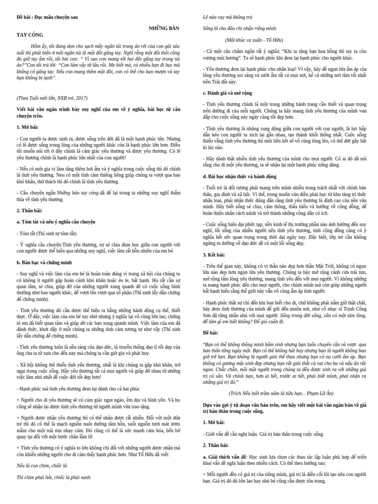 Đề bài | PDF