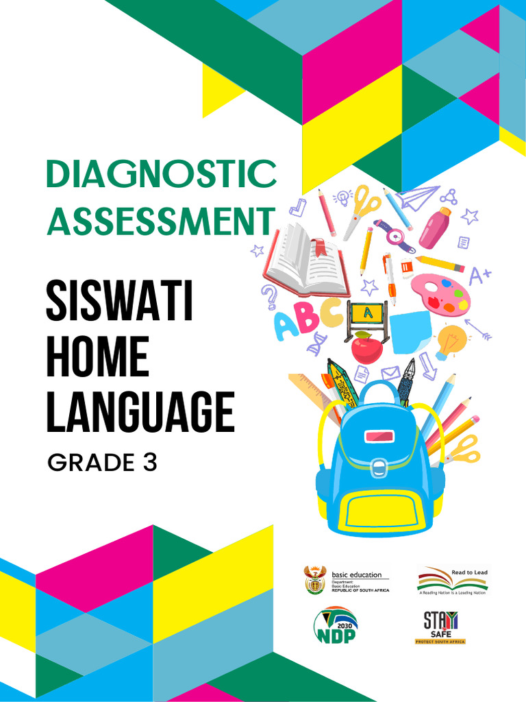 Grade 3 Siswati Diagnostic Assessment Guide Pdf Educational