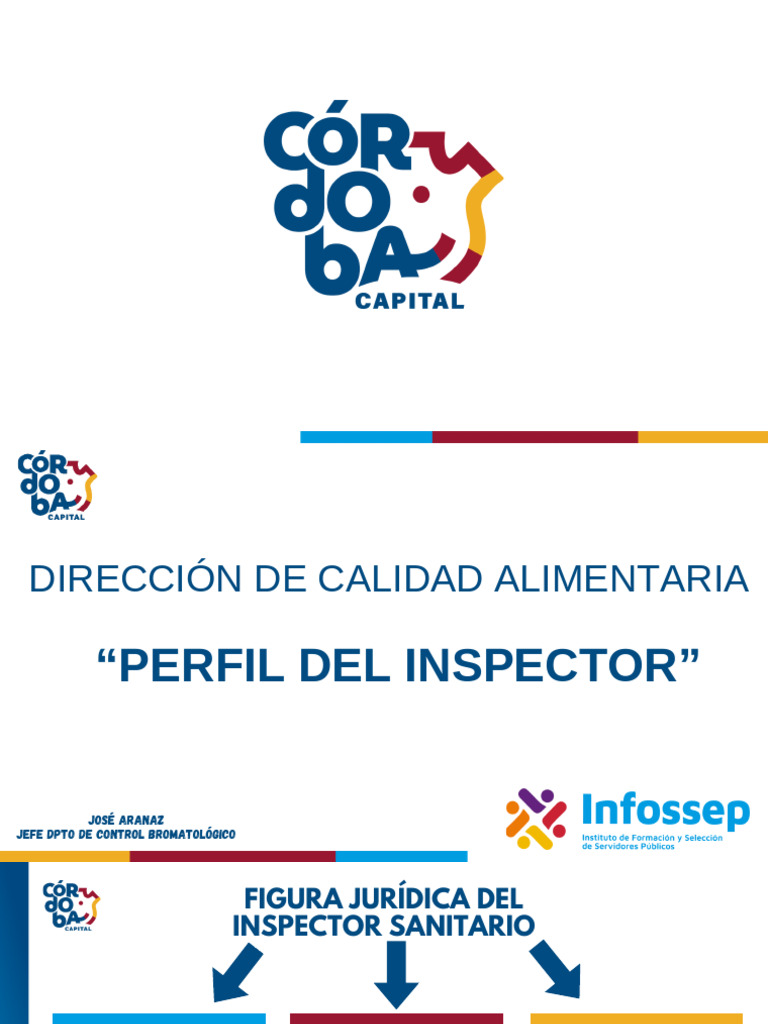 PRESENTACIÓN MODULO 1-PERFIL DEL iNSPECTOR) | PDF | Seguridad alimenticia