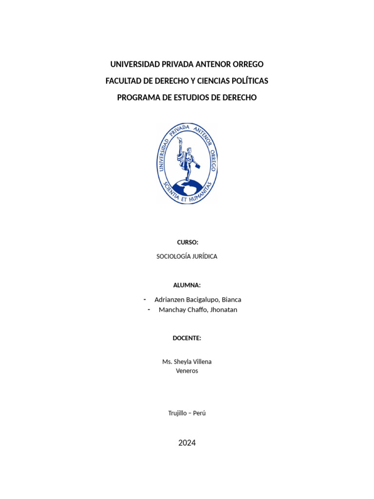 Universidad Privada Antenor Orrego | PDF