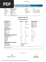 CBC Test Report Format Example Sample Template Drlogy Lab Report | PDF ...