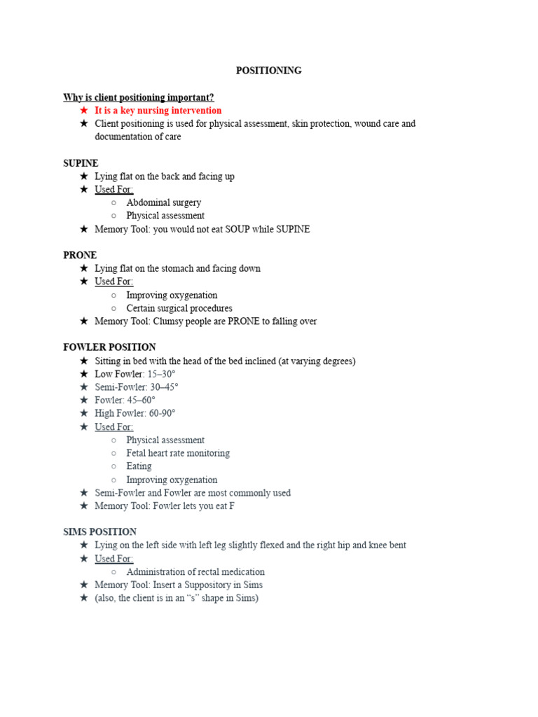 POSITIONING | PDF | Wellness | Lifestyle