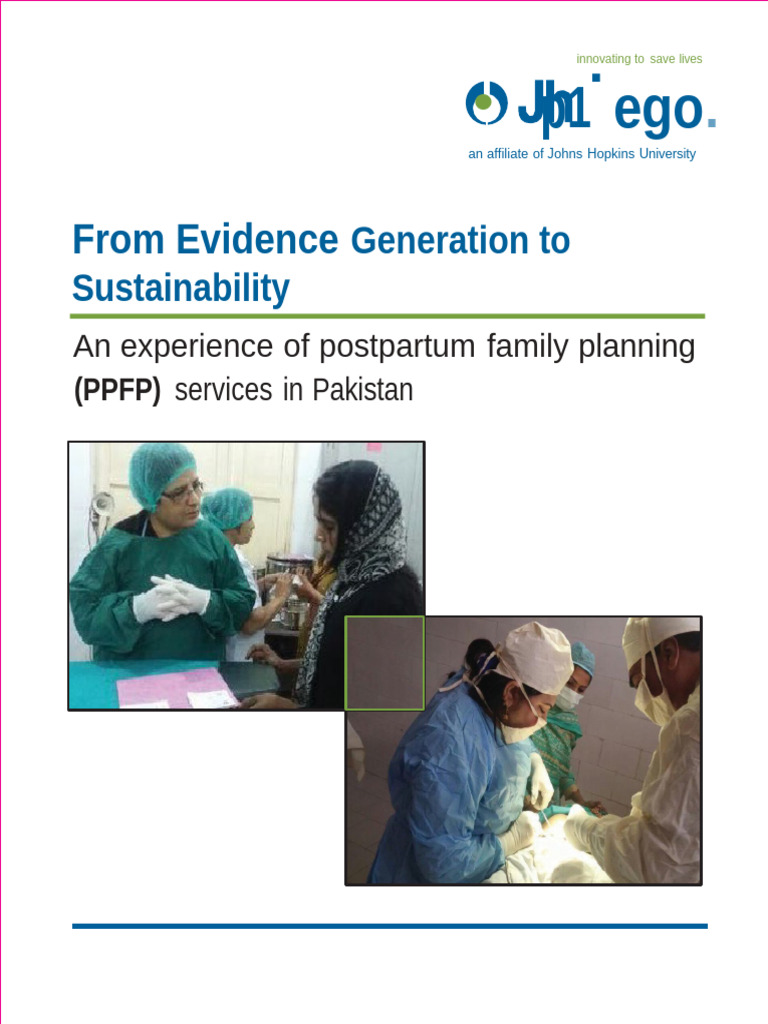 PPFP Services in Pakistan: A Case Study | PDF | Family Planning | Total ...