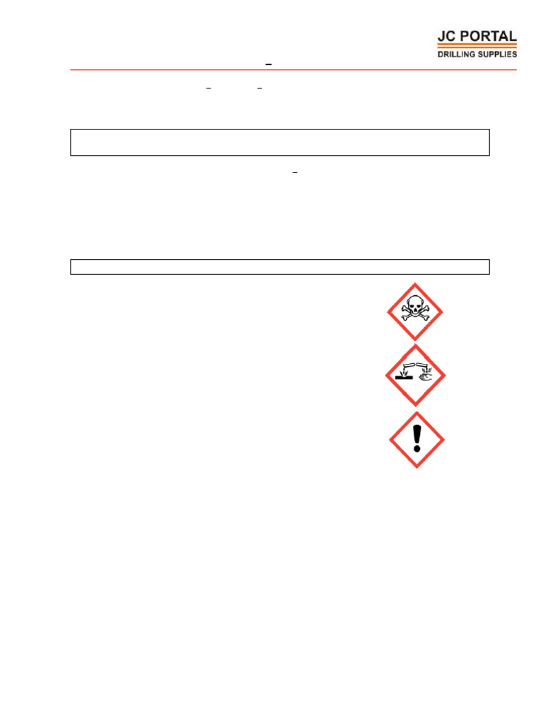 MSDS Clear-Bore Mga | PDF | Salud y bienestar