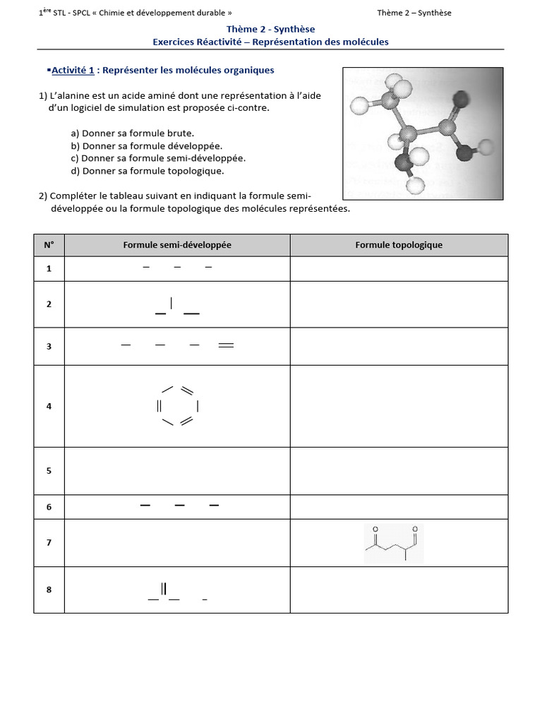 Exercice sur les formules topologiques | PDF | Sciences physiques ...