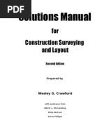 Construction Surveying Solutions Manual