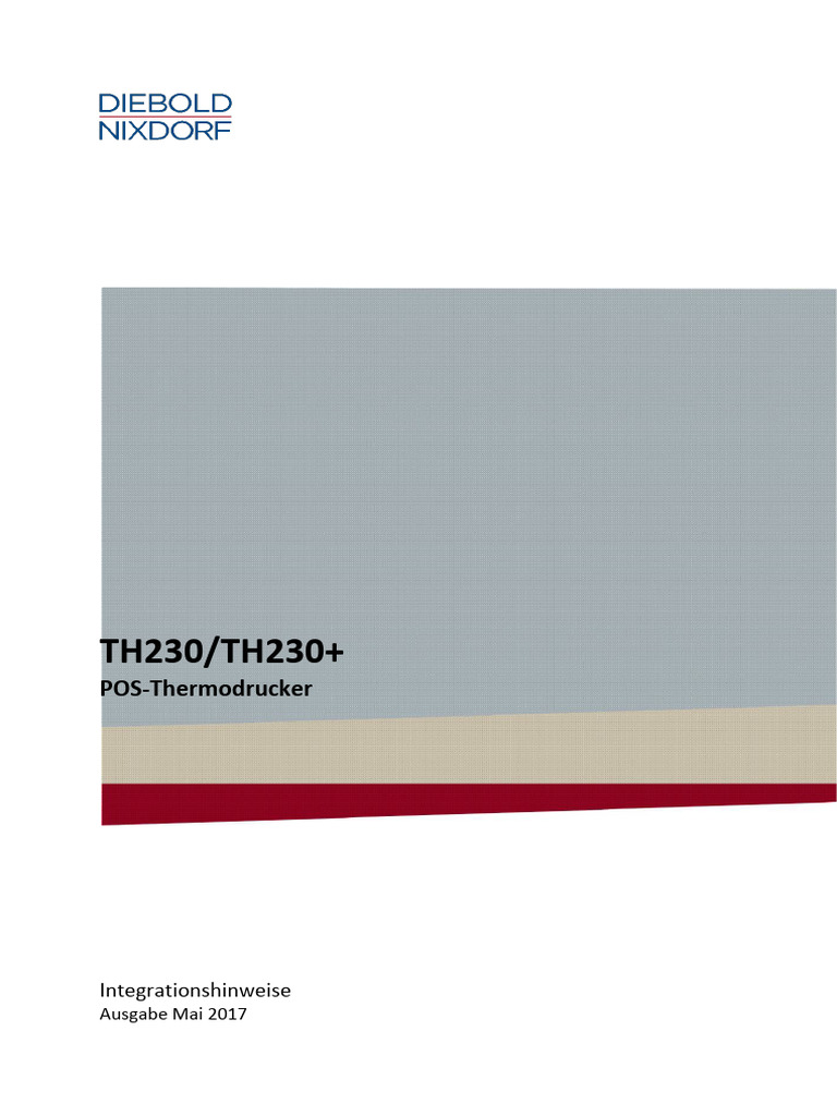 TH230 Integrationshinweise German | PDF