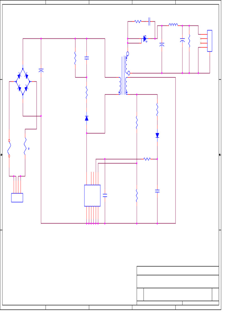 Mobile Charger Circuit Diagram | PDF