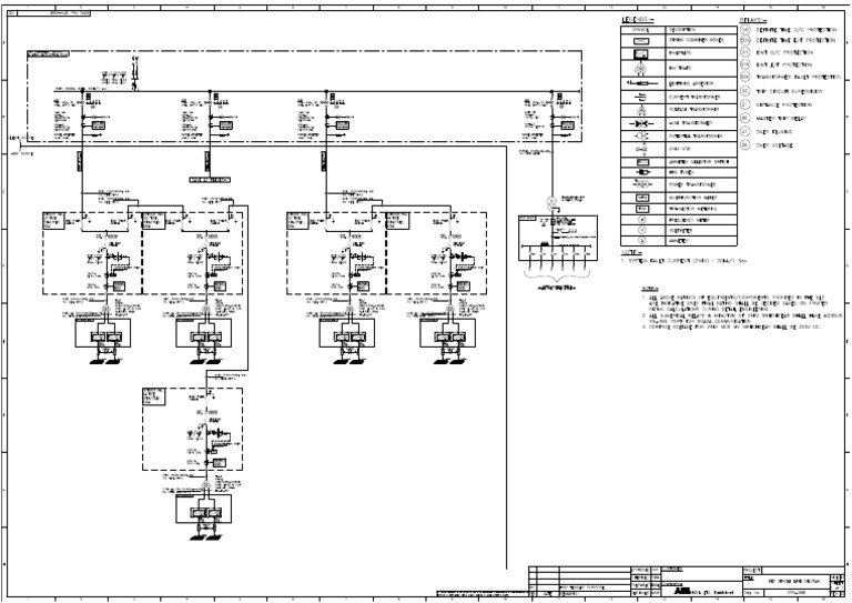 Key Single Line Diagram | PDF