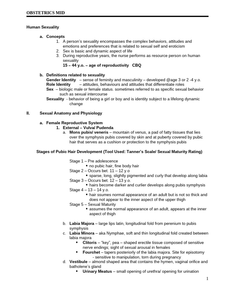 Obstetric Reviewer | PDF | Menstrual Cycle | Human Reproduction