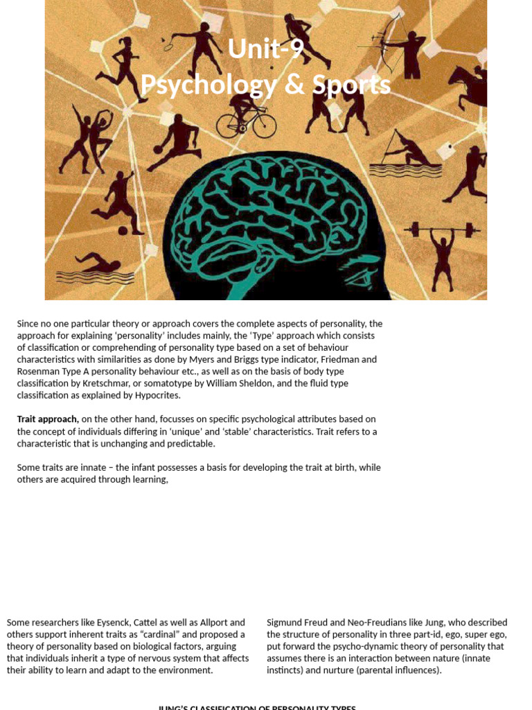 Understanding Personality in Sports Psychology | PDF | Extraversion And ...