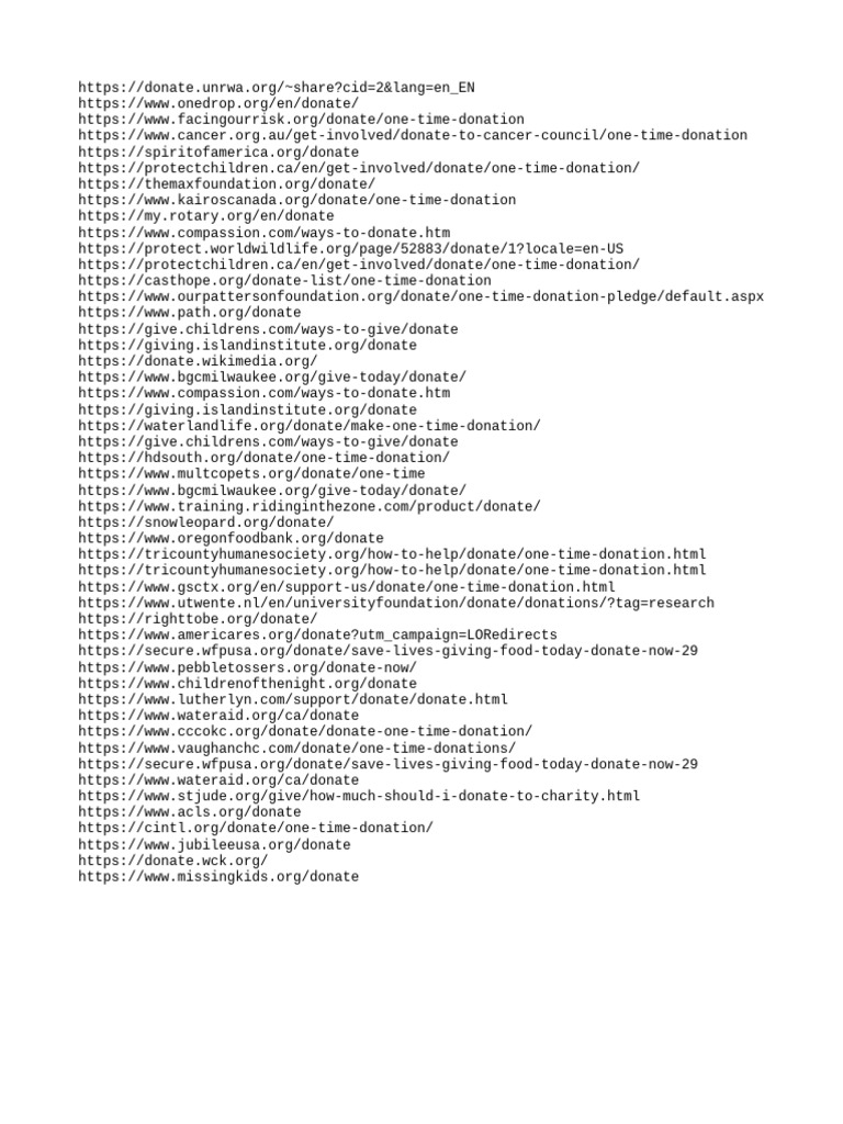 Dork Results Inurl Donate Intext One Time Donation PDF Home & Garden
