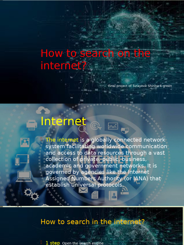 How To Search On The Internet | PDF | Internet | Cyberspace