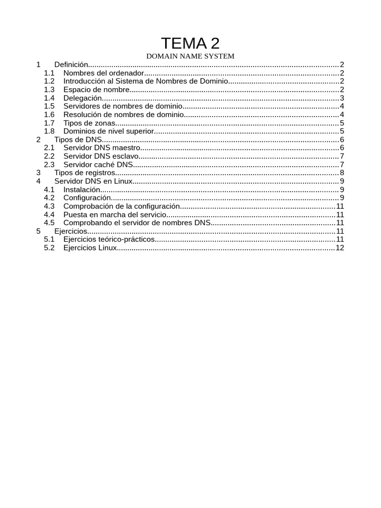 Guía Completa sobre el Sistema DNS | PDF | sistema de nombres de ...
