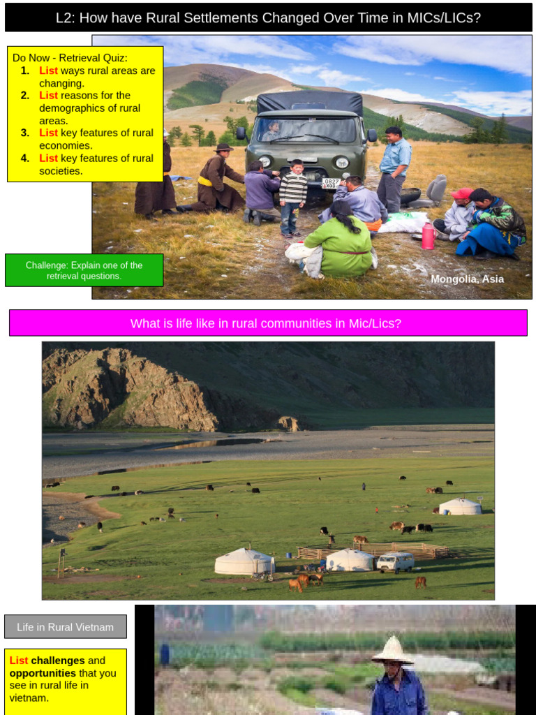 L2 How Do Rural Areas Vary From HICs To LICs | PDF | Poverty | Poverty ...