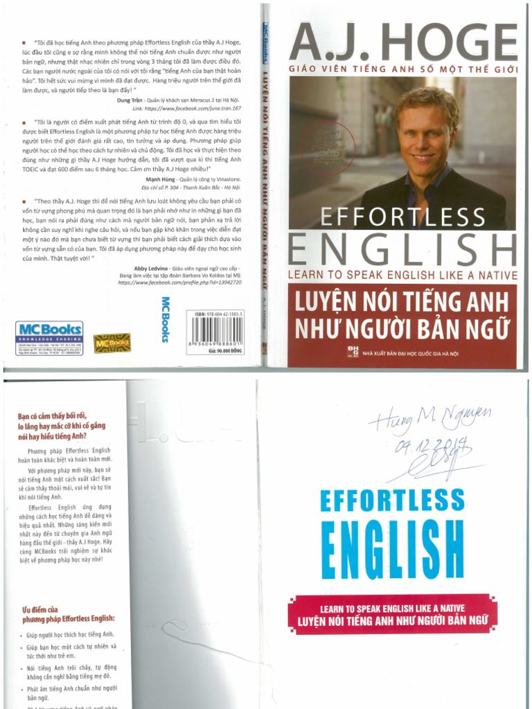Effortless English A.J Hoge (Vietnamese) | PDF | Art