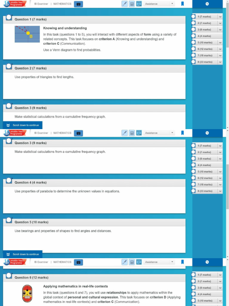 2022 May Maths EAssessment | PDF