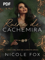 Ruina de Cachemira - Nicole Fox | PDF