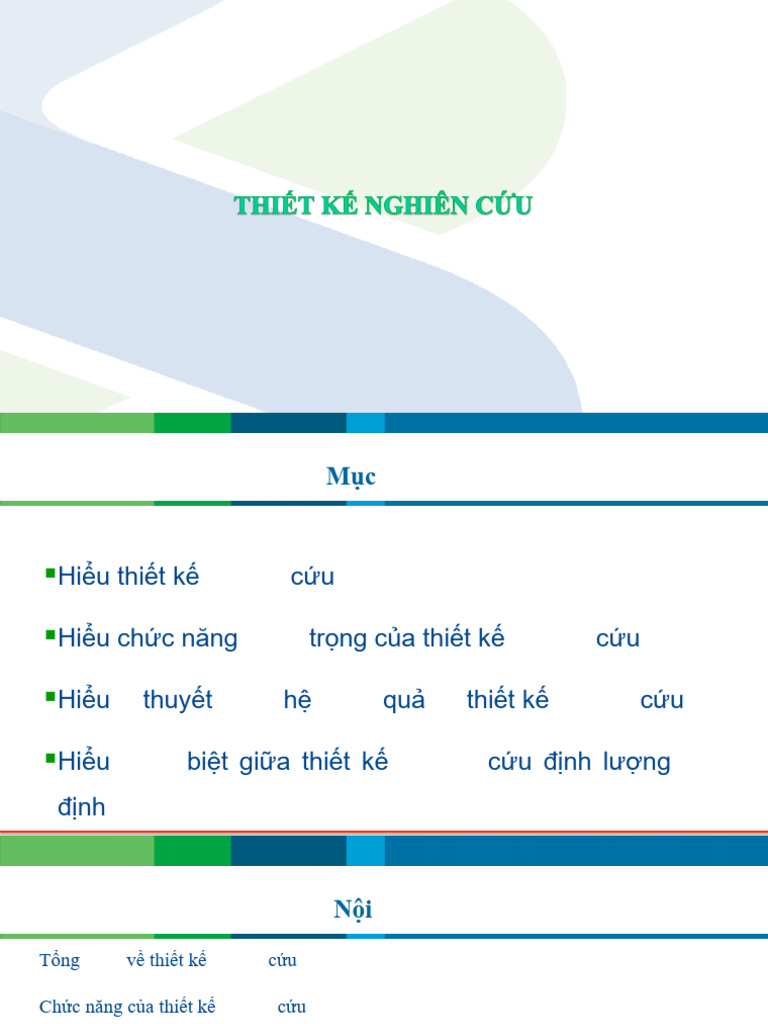Chương 4 Thiet Ke Nghien Cuu | PDF