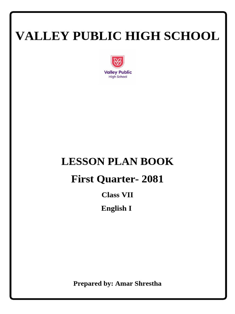 Unit 1-5 Insight English - Class 7 | PDF | Lesson Plan | Learning