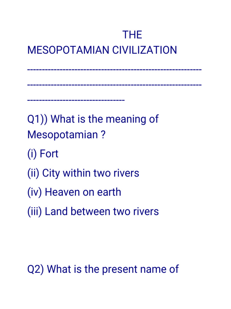 The Mesopotamia 2 Pdf Sumer Mesopotamia
