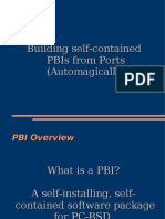 Building Self-Contained Pbis From Ports (Automagically)