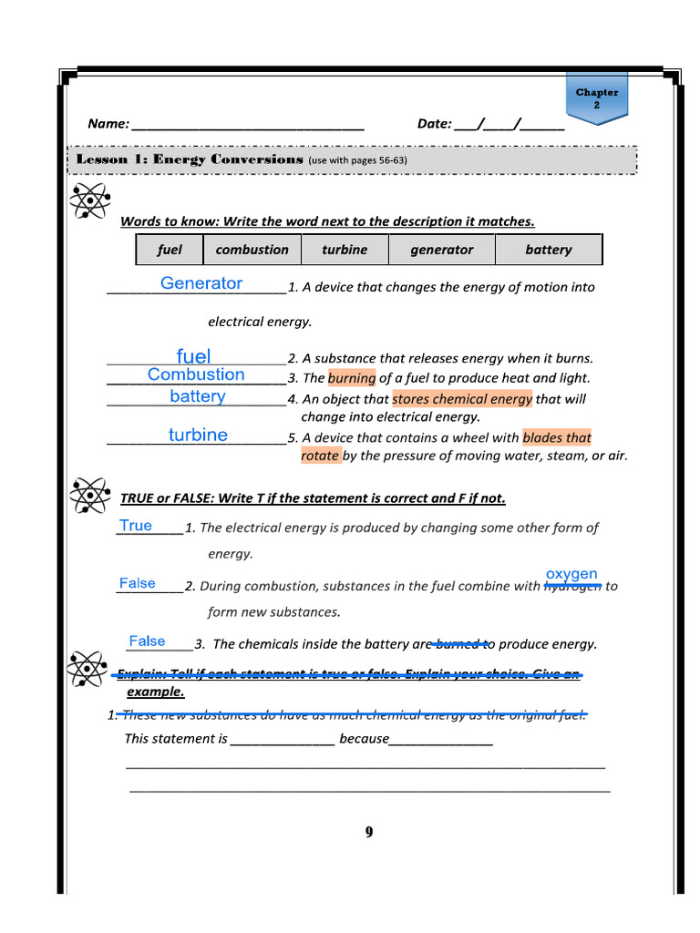 Grade 4 Quiz 2 Review Worksheet Answer Key Pdf