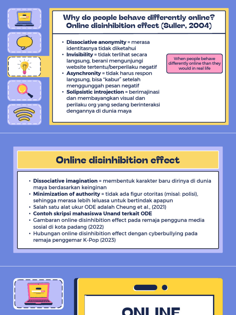Online Disinhibition Effect Explained | PDF | Data | Psychological Concepts