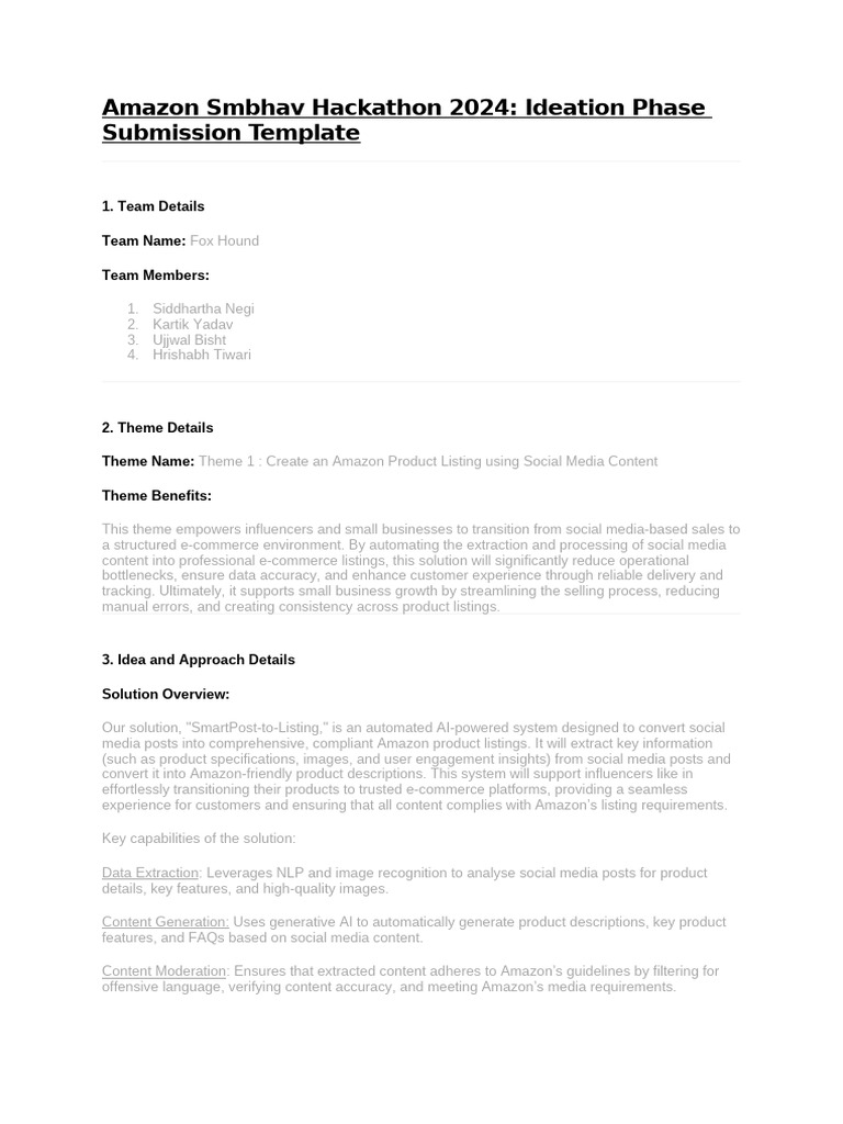 bdb9c81amazon_hackathon | PDF | Cloud Computing | Artificial Intelligence