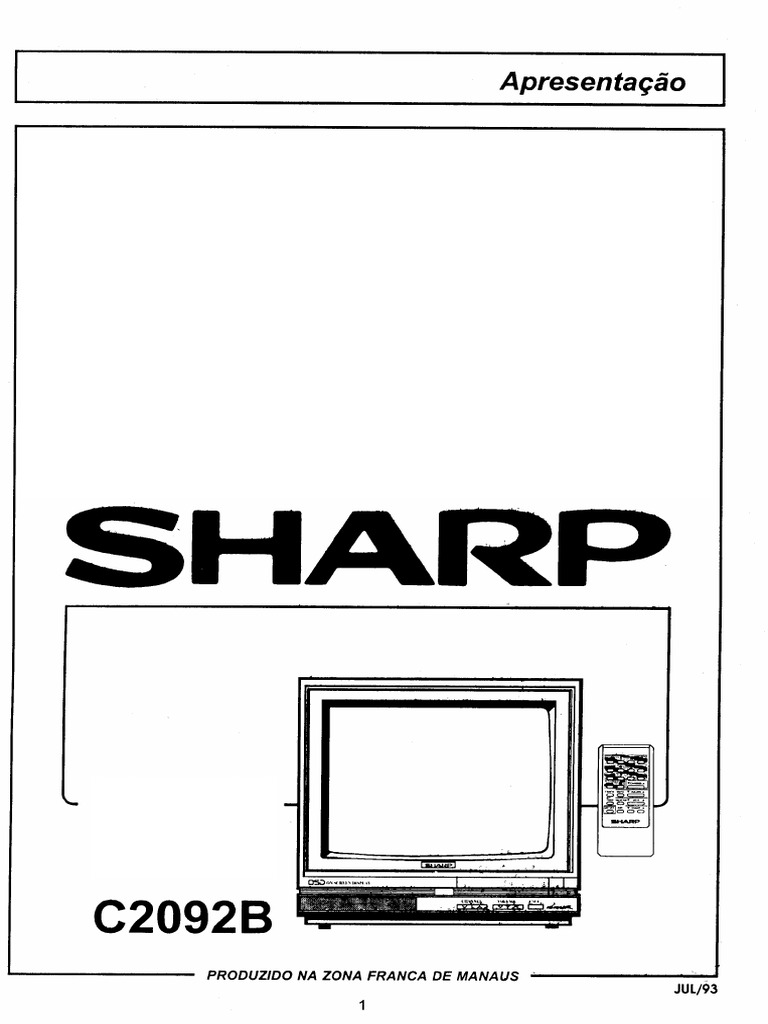 Sharp C-2092b | PDF