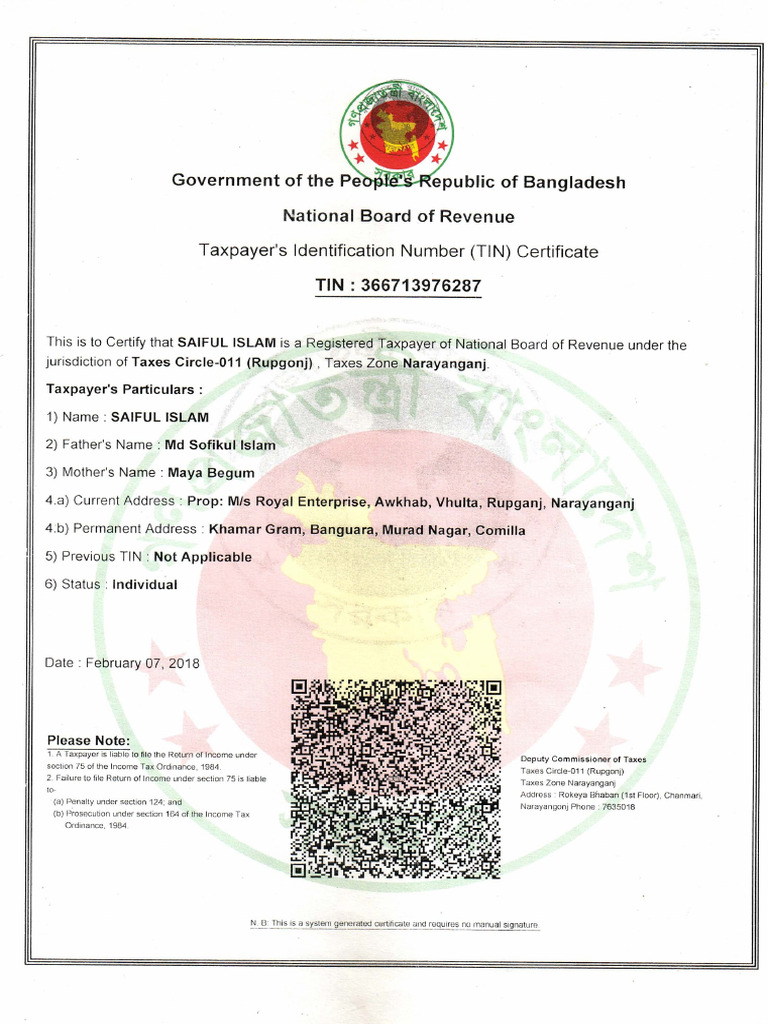 TIN | PDF