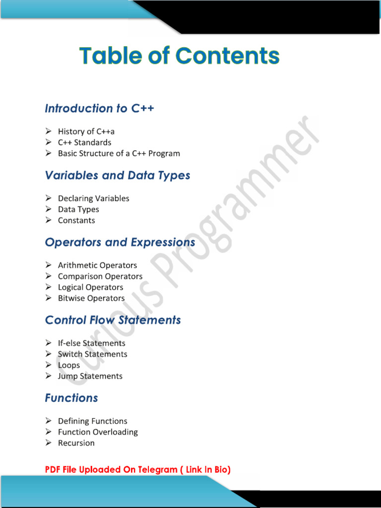 C++ Notes Extra 2 | PDF