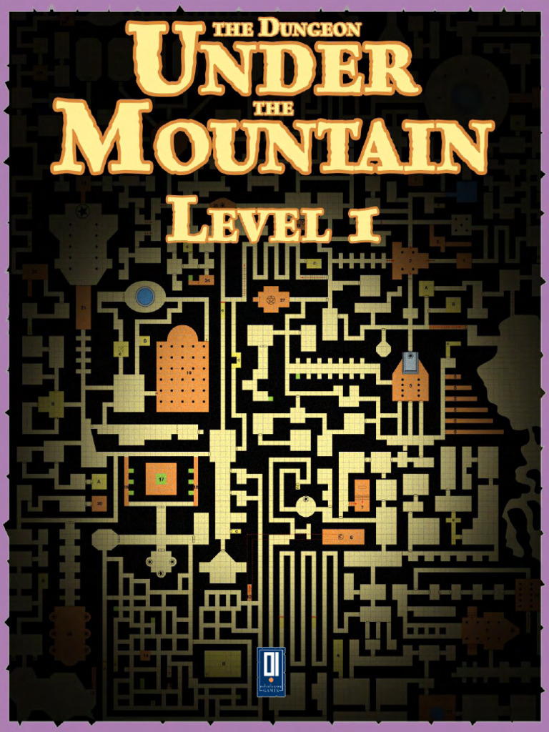 The Dungeon Under The Mountain Level 1 | PDF