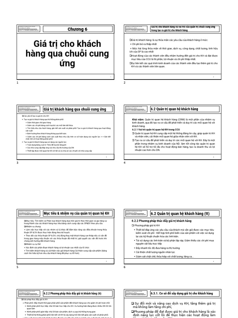 Chuong 6 | PDF