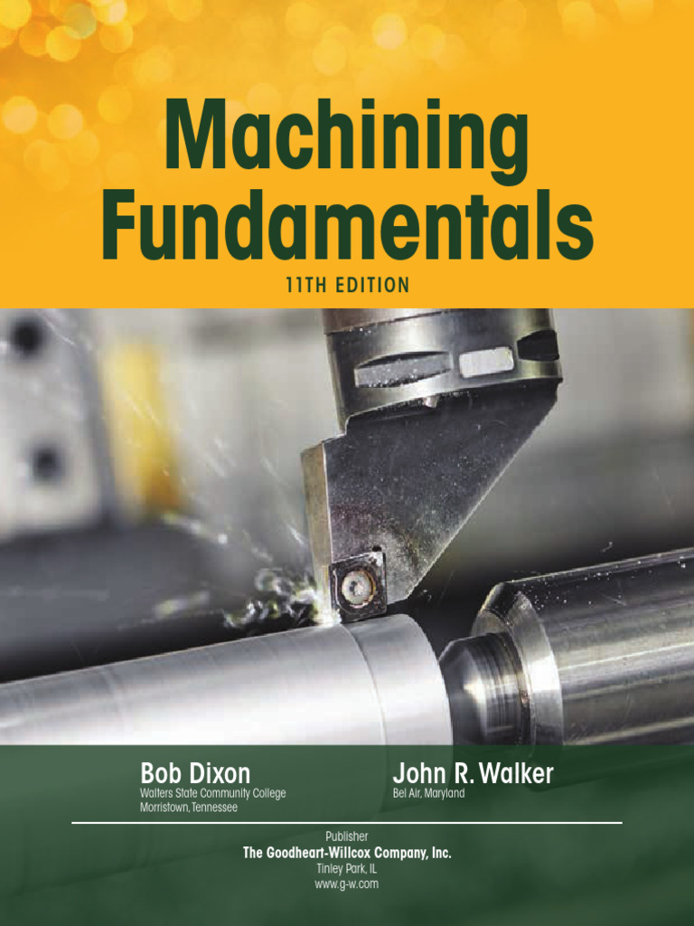 Machining Fundamentals: Sample | PDF | Grinding (Abrasive
