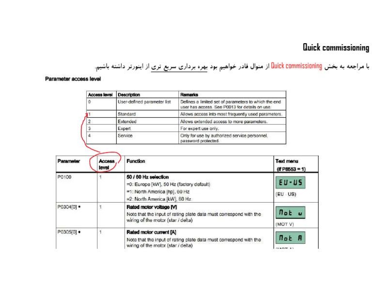 Quick Commissioning | PDF