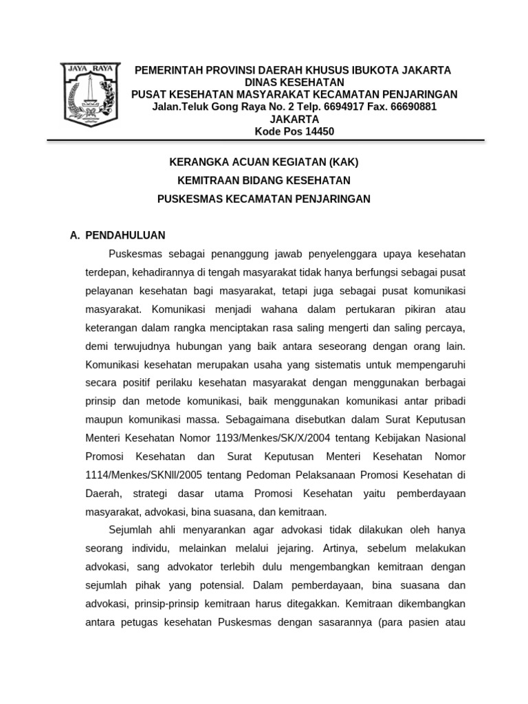 Kak Kemitraan 2023 | PDF | Karier & Perkembangan