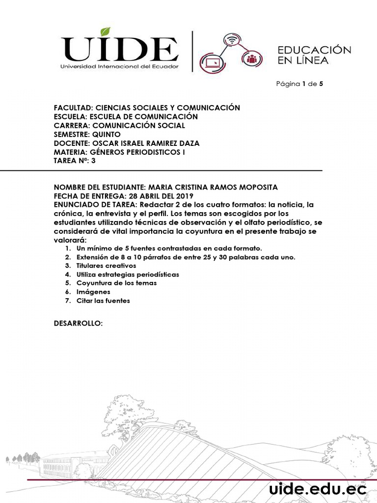 Redaccion Formatos Periodisticos | PDF | Arte