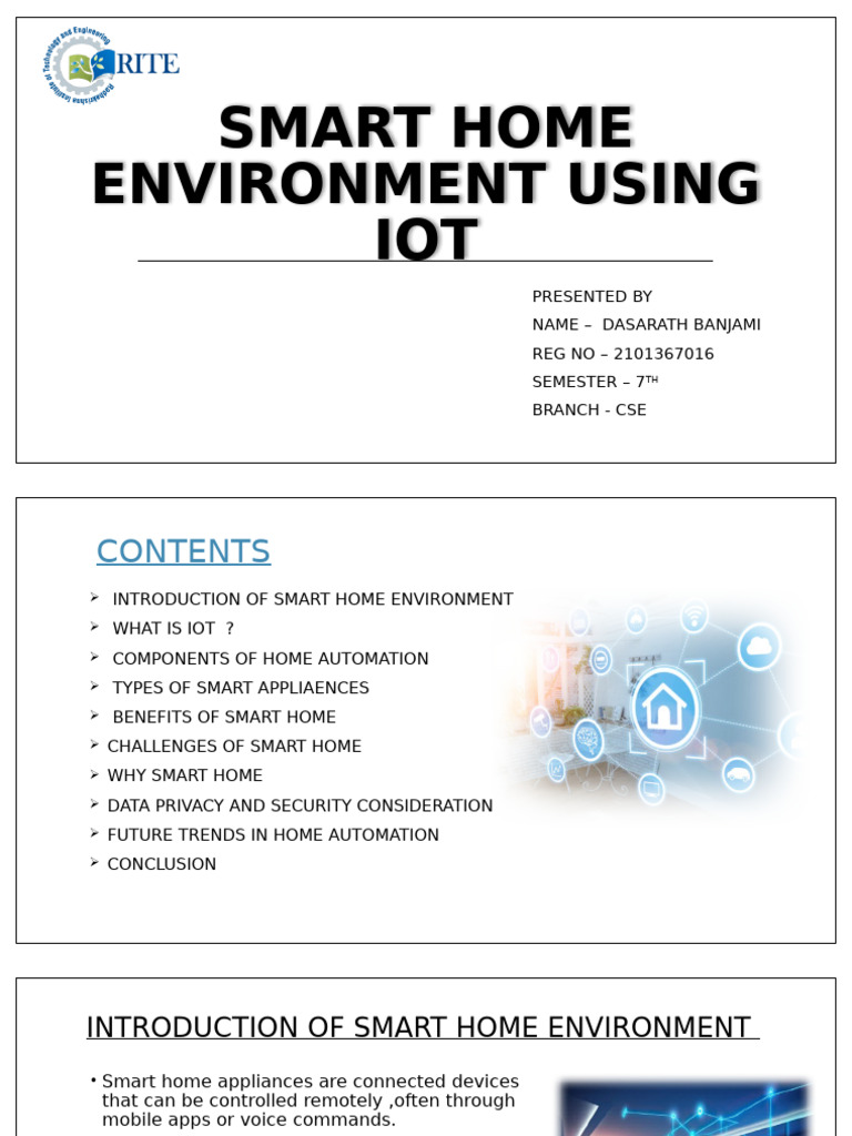 Smart Home Automation with IoT Insights | PDF | Home Automation ...