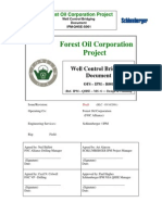 Forest Oil Project Well Control Bridging Document2