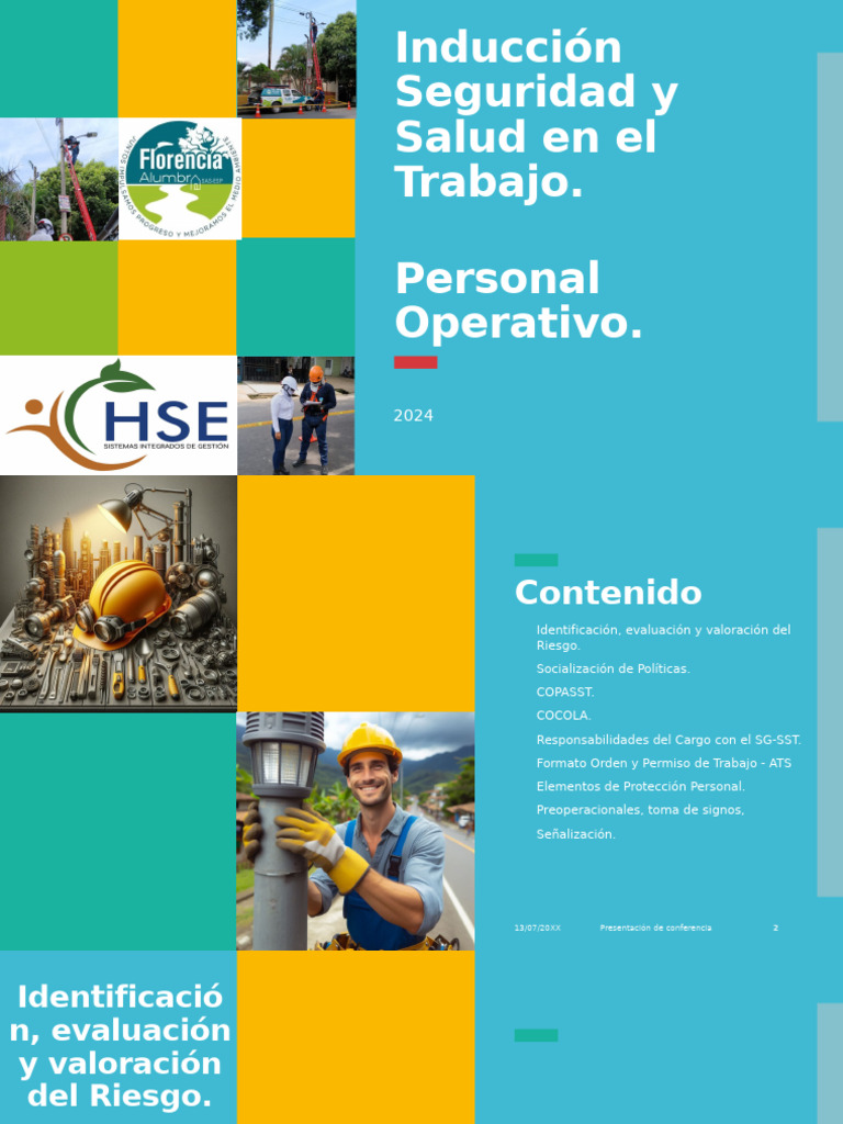 Inducción En Seguridad Y Salud Laboral Pdf Arte