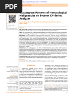Sysmex XN-L Flagging Interpretation Guide | PDF | White Blood Cell ...
