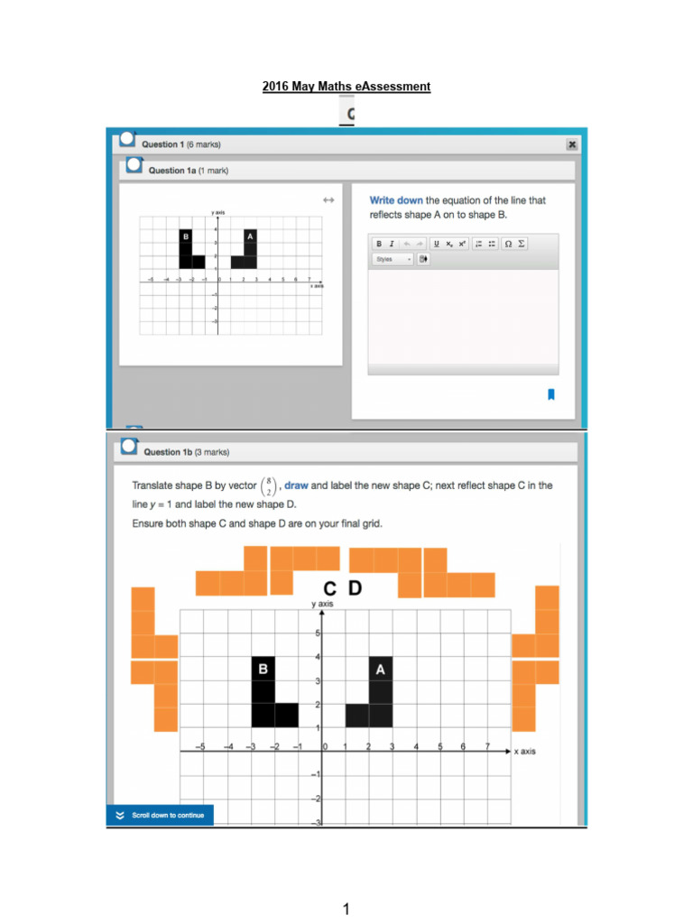 MYP Maths eAssessment Past Papers | PDF